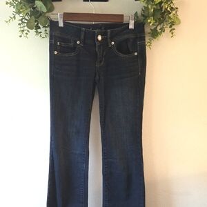 American Eagle Outfitters Dark Blue Boot Cut Jeans